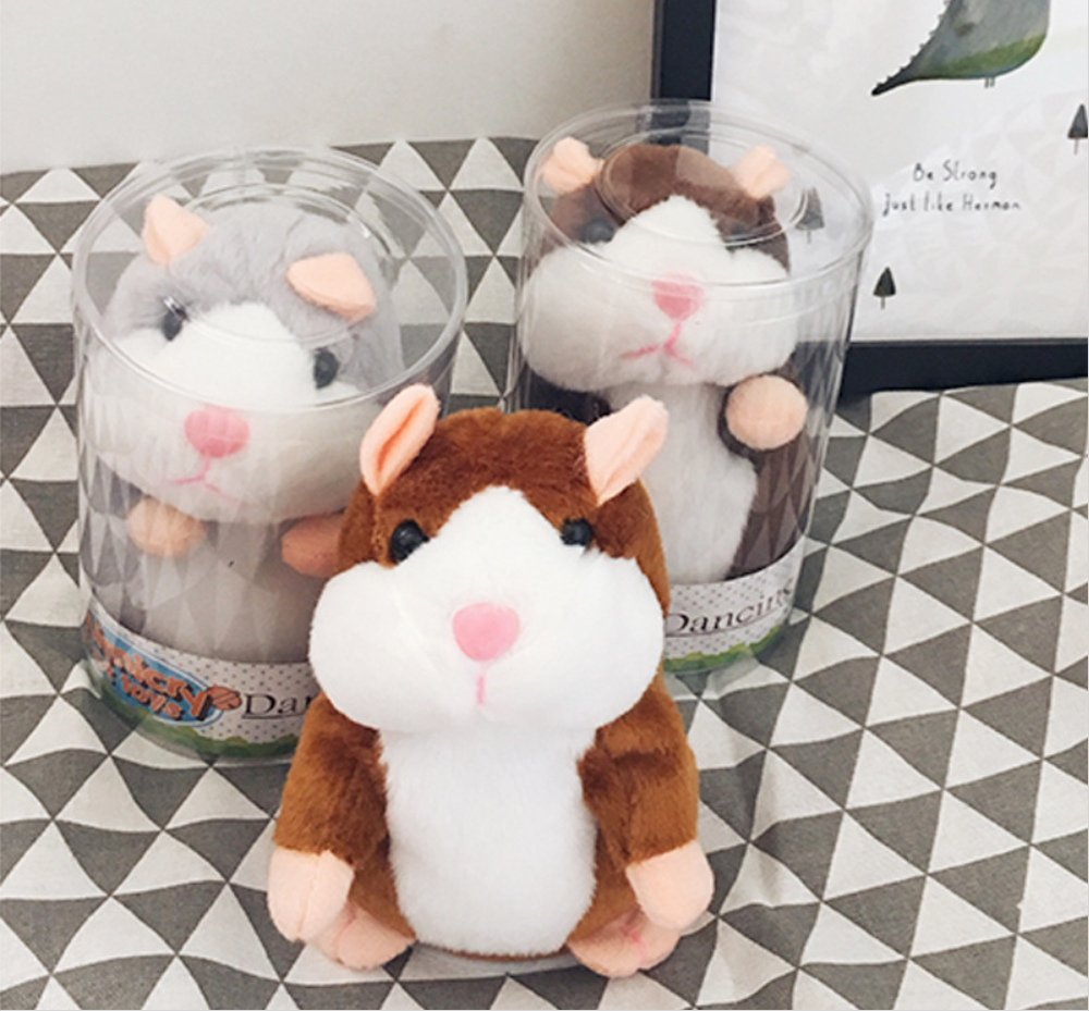 The hamster who repeats what we say